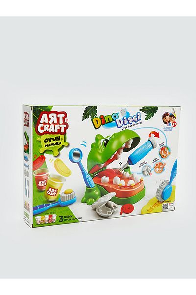 LC Waikiki Lcw Accessories Dinosaur Dentist Play Dough Set