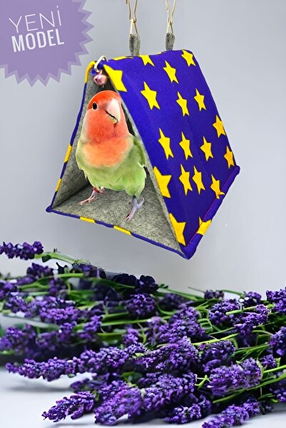 ozzipetshop Muhabbet Kuşu Hamak Yatak - Cennet & Forpus Papağanı Için Bakteri...
