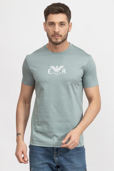 Emporio Armani Μπλουζάκι Premium με λαιμόκοψη