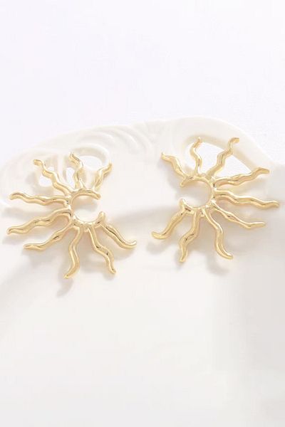 ARTEMİSİA Women's Special Design Sun Model Earrings