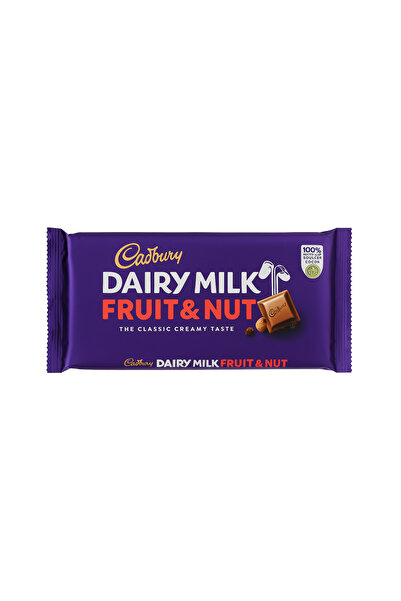 Cadbury Dairy Milk Fruit & Nut 180g
