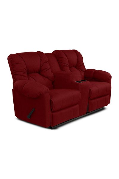 BACK COMFORT Urban Polo | Linen Double Cinematic Recliner Chair with Cups Holder
