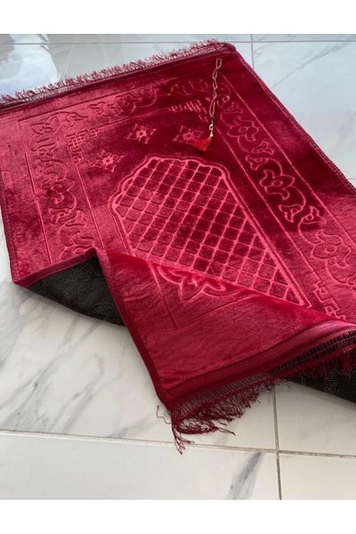 HMZ Textile Gift Dowery Bohcalik Six Non-Slip Knee-Proof Plush Prayer Mat. Rosemary Gift