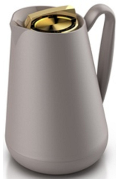 Kroos كروس ترمس للشاي والقهوة من كروس ذهبي, سعة 0.5 لتر, KR-5827-06