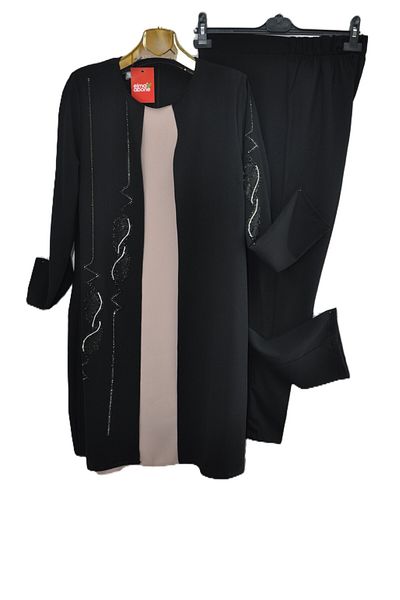 elma abone Evening Dress Plus Size Suit with Pants