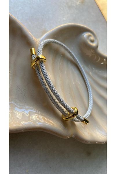 ZRN AKSESUAR Rope Bracelet White Color Stylish Trend