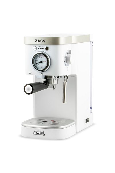 Zass Zem 08 Espresso Machine, 1100w, 20 Bars, 2 Filter Holders, 1.2 Liter Water Tank