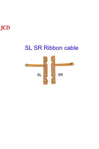 JCD 3pcs H JCD 1pcs Replacement For Switch JoyCon ZR ZL L SL SR Button Key Ribbon Flex Cable For NS Repa