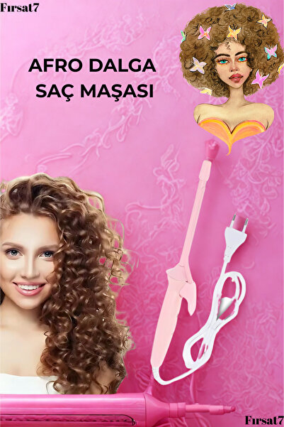 Genel Markalar Afro Dalga Profesyonel Ince Bukle Kıvırcık Seramik Saç Maşası ...