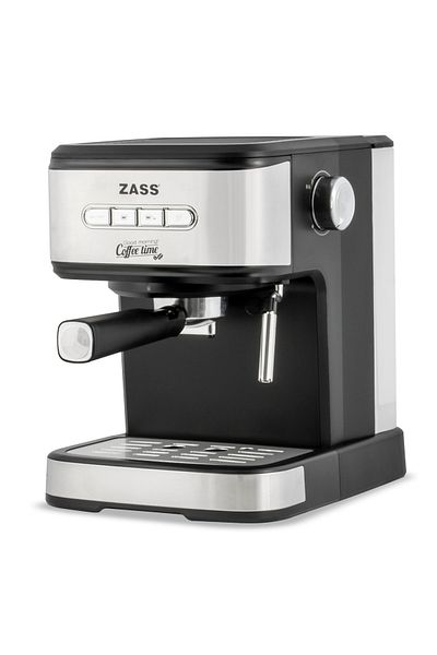Zass Zem 03 Espresso Machine, 850w, 20 Bars, 2 Filter Holders, 1.5 Liter Water Tank