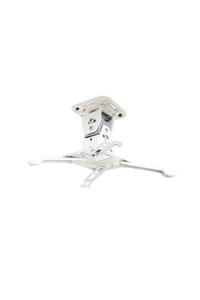 MG Short Ceiling Projector Mount - White