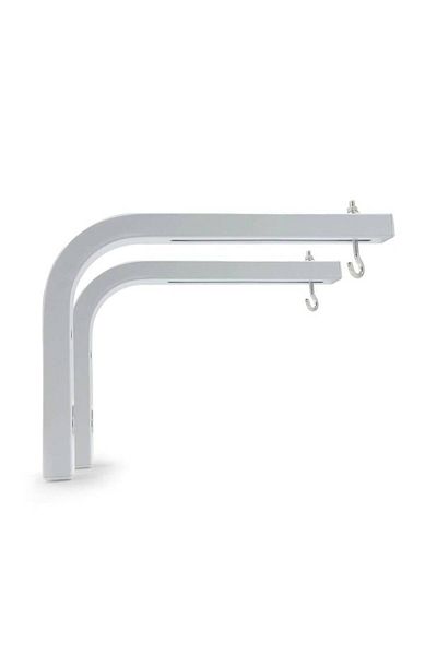 MG Projector Screen Wall Mount Brackets 'L' Mounting Extension