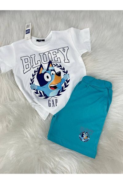 LadiesandLittles Boy's combed shorts set