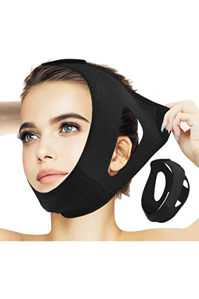 Askımo Horlama ve Ağız Kuruluğu Önleyici Bant Maske Çene Destekli Horlama Bandı Aparatı
