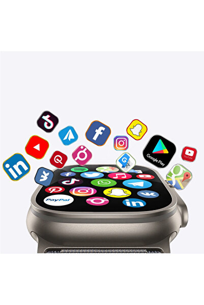 Bella Watch Ultra 2 Wifi Destekli Android Akıllı Saat Uygulama Indirme 16 Gb Hafıza Akıllı Saat