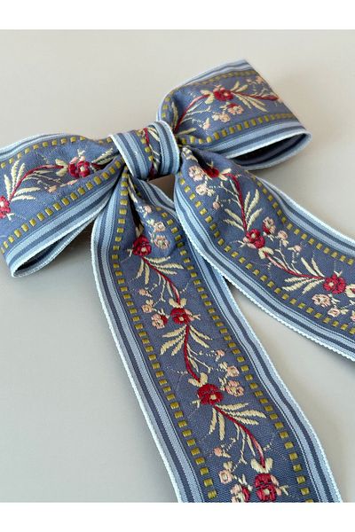 CSR AKSESUAR înveliș cu model de flori de broderie închizătoare automată