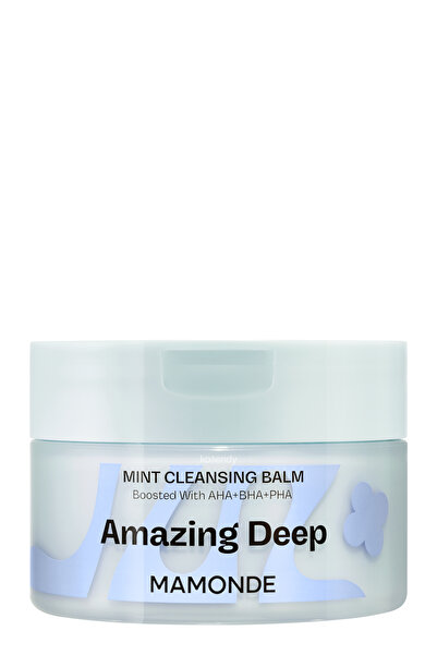 MAMONDE Amazing Deep Mint Cleansing Balm - Siyah Nokta Gözenek Önleyici AHA B...