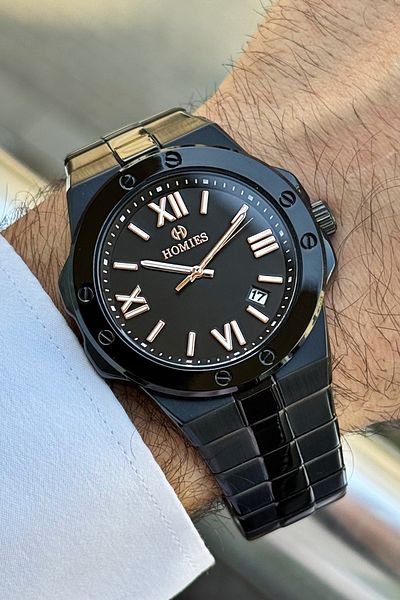 Homies Men's Wristwatch Functional 2 Years Warranty Waterproof