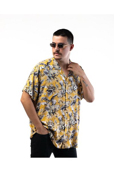 SÖR BÜLEND Plus Size Summer Hawaiian Shirt
