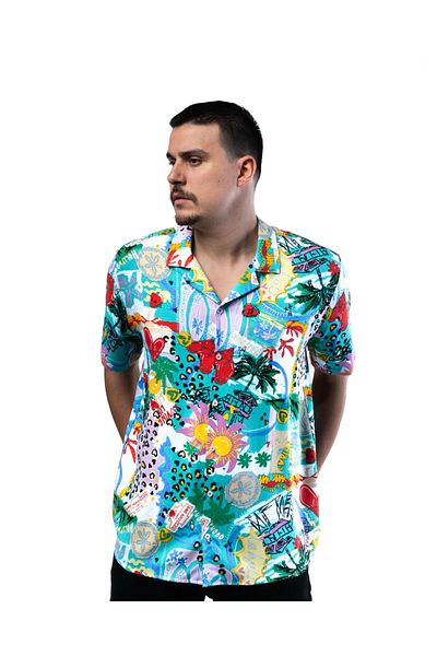 SÖR BÜLEND Plus Size Summer Hawaiian Shirt
