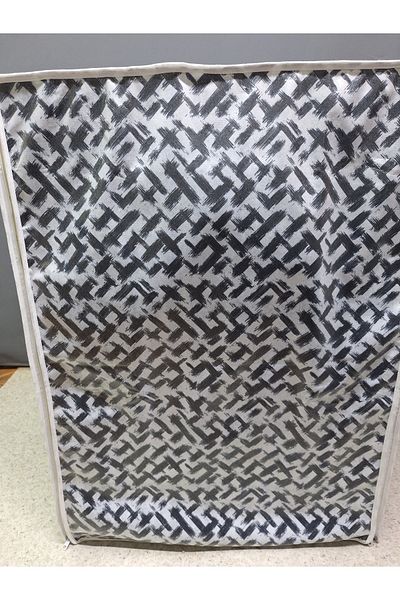 Başak Ev Tekstili FABRIC TEXTURED PVC COATED WATERPROOF WASHING MACHINE DRYER COVER