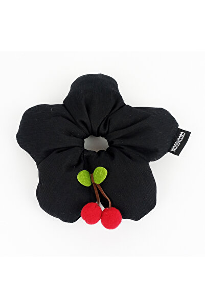 woodycord Χειροποίητη μαύρη ανάμεικτη αγκράφα - Κεράσι