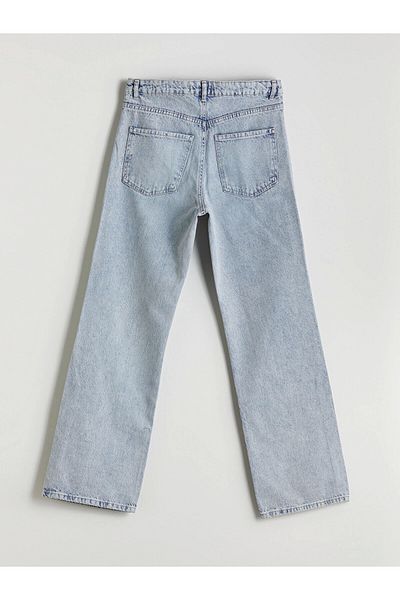 LC Waikiki Lcw Jeans Indigo Straight Fit Women's Jean Trousers