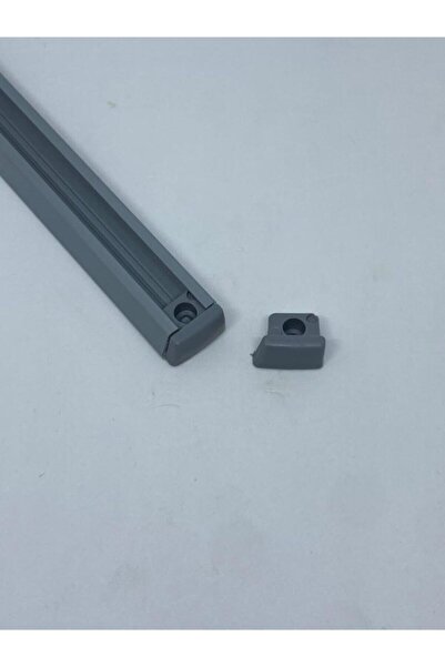 ticariyedek Oto Perde Ray Tapası Stoper 24li Paket Gri