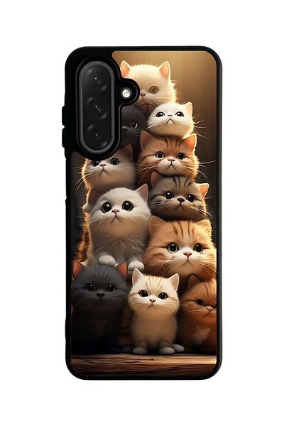 Aksel Kılıf Samsung Galaxy A36 Compatible Matte Black Case – Soft Silicone, Protective, Shock Absorbing Cover