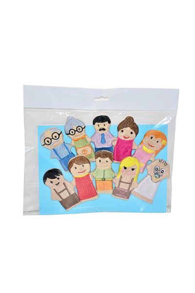 Skygo AND-5087 T People Finger Puppet Set of 10