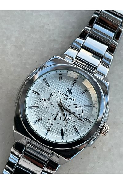 Clup Polo New Season Men's Wristwatch with Bracelet Gift