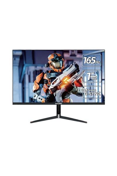 Datazone 24" Gaming PS5 Monitor, FHD IPS, 1ms 165Hz, G-Sync/FreeSync, HDR, HDMI/DP/USB, Speakers, Black