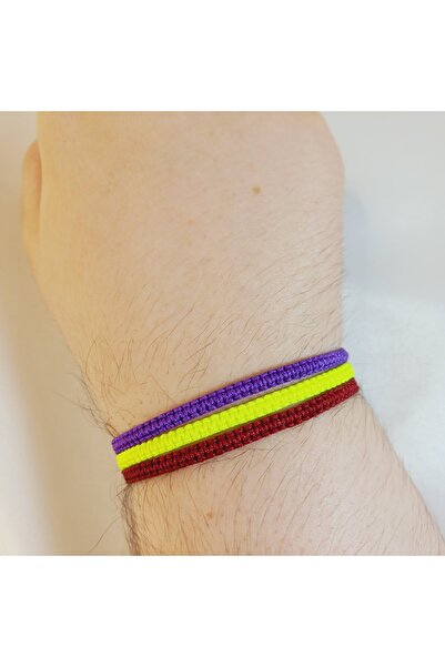 Crystal Atelier Unisex 3-Piece Purple Yellow Claret Red Elevator Adjustable K...