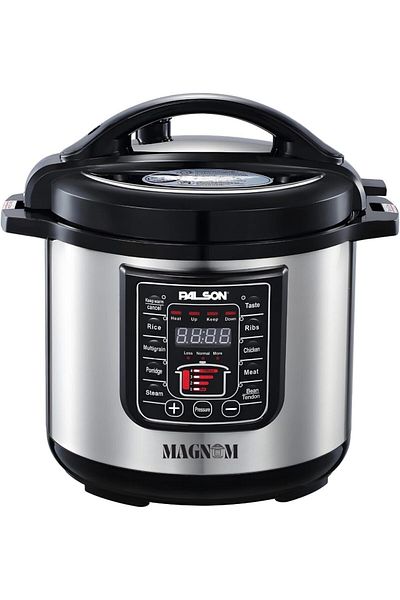 PALSON Electric Pressure Cooker 8L Multiple cooking programs for convenience, Programmable timer up to 24 h