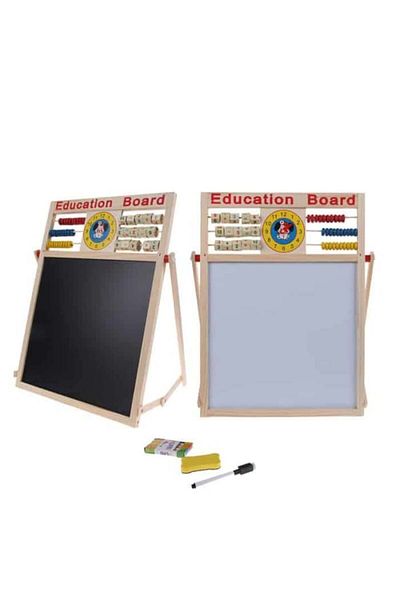 Picodino Tabla magnetica copii, jucarie din lemn Montessori Matematica , 50cm x 40cm, Picodino®