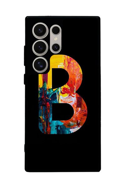 BGAKSESUAR Samsung Galaxy S22 Ultra Compatible Matte Black Case – Soft Silico...