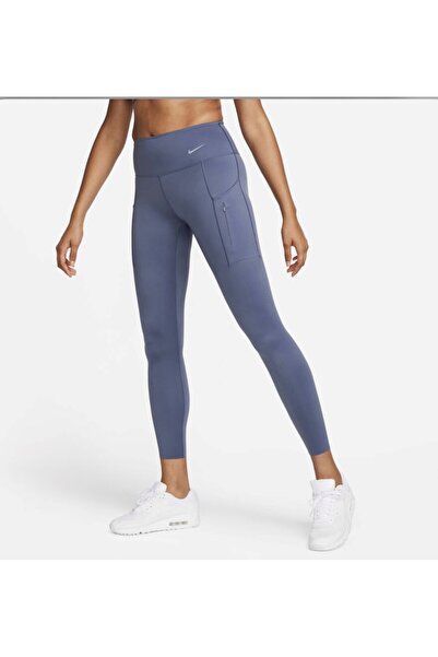 Nike Kadın Firm-Support Mid-Rise 7/8 Cepli Tayt dq5692-491