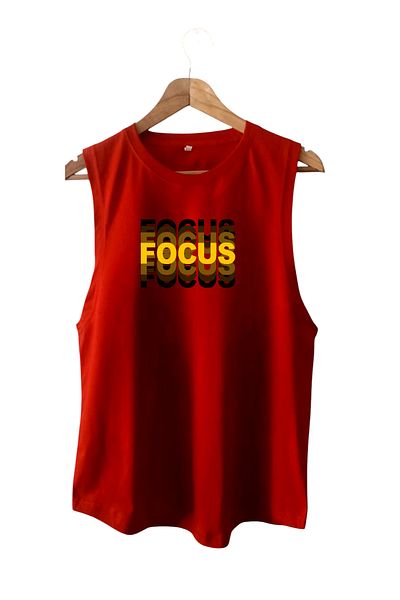 MUTLUGYM Fitness Gym Tank Top Sportsman Training Tank Top Thick Strap Red (Focus)