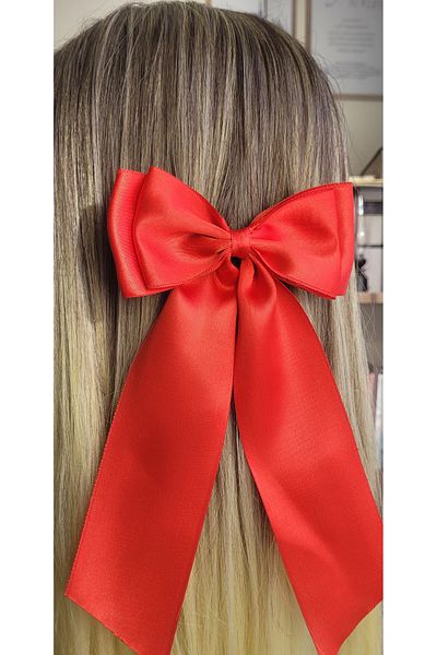 LO ADORO Women Bow Buckle Summer Colors Wedding Nikah Party Buckle Hair Accessory Fuchsia Lilac Purple Burgundy Saks Blue