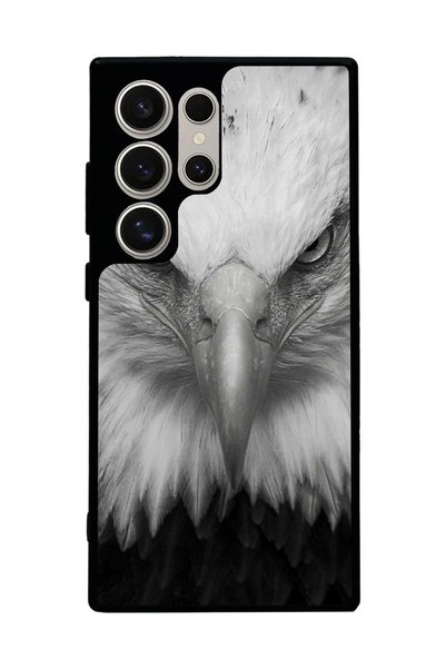 BGAKSESUAR Samsung Galaxy S24 Ultra Compatible Matte Black Case – Soft Silico...
