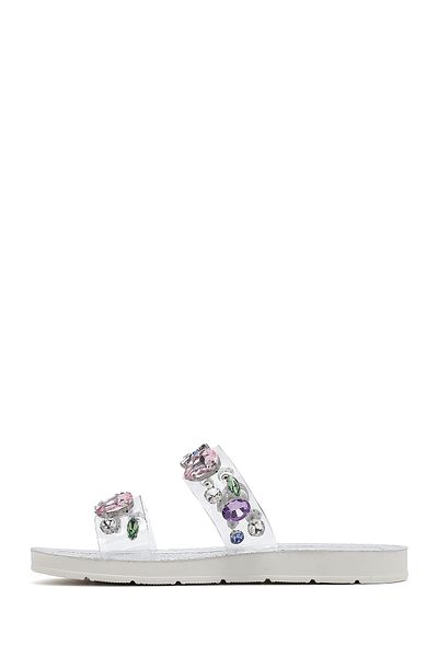 Derimod Women's Multicolored Stone Slippers 25Sfe4632Pv