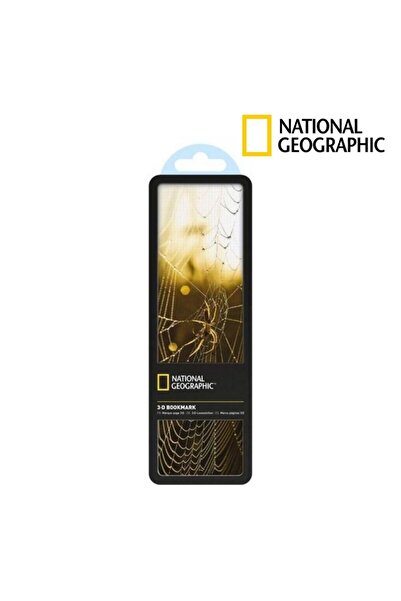 NATIONAL GEOGRAPHIC إشارة مرجعية ثلاثية الأبعاد - إشارة مرجعية عنكبوت على الويب