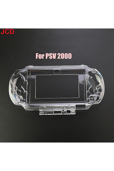 JCD For PSV 2000 JCD 1pcs Crystal Transparent Hard Protective Case Cover Shell For PsVita Psv PSP 1000