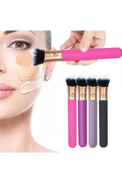 CD MARKETİNG 17.5 cm Makyaj Fırçası Tasarımlı 10 Mod Titreşimli Vibratör