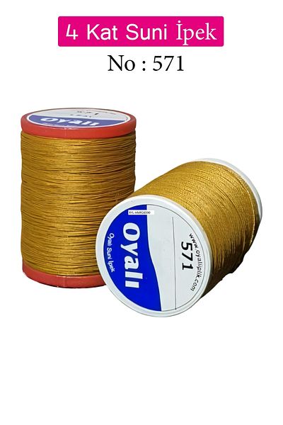 YenisiniAl Embroidered 4 Layers Rayon Yarn Needlepoint Needlepoint Beading Floss Crochet Embroidery No:571