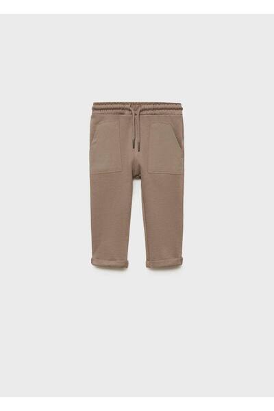 MANGO Baby Pamuklu jogger pantolon