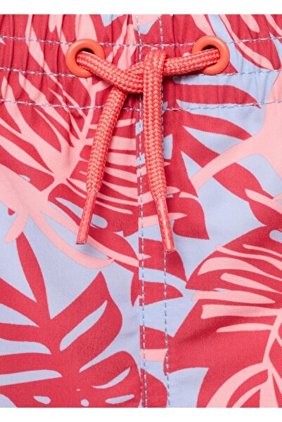 MANGO Baby Yaprak desenli mayo