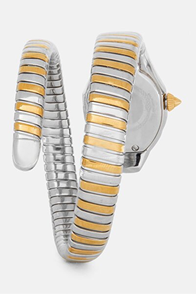 Just Cavalli Women Jc1l001m0035 Glam Chic Snake Analog Watch 22 Mm, Multicolor