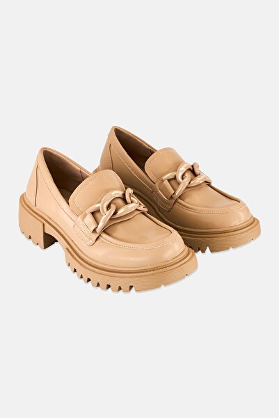 Nine West حذاء نسائي سهل الارتداء، بيج