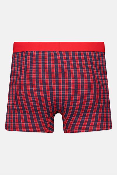CELIO Men 1 Piece Checkered Boxer Brief, Multicolor